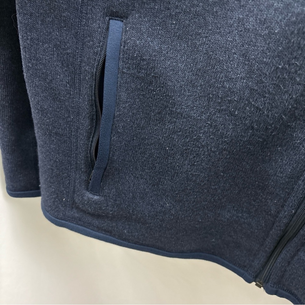 Patagonia Mens 2XL Navy Blue Heather Better Sweater Fleece Jacket Full Zip - Picture 4 of 8